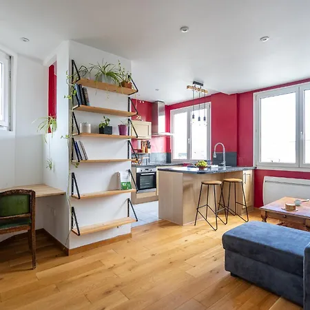 Le St Jacques 360 - Calme - Wifi Fibre Très Débit - Lumineux - Proche Gare Pirmil Apartamento Nantes