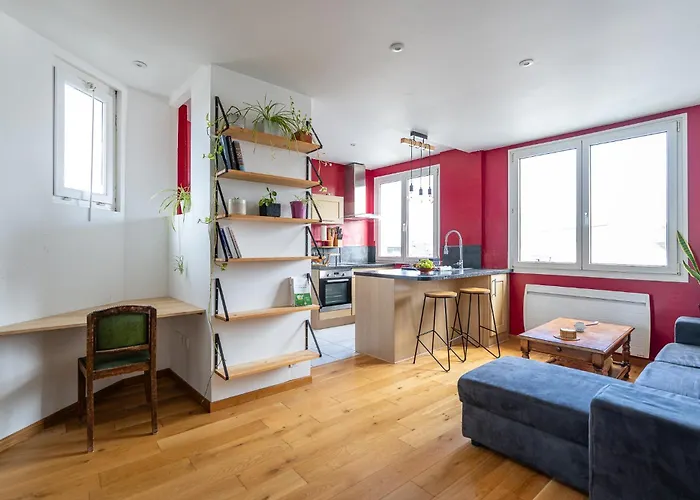 Le St Jacques 360 - Calme - Wifi Fibre Tres Debit - Lumineux - Proche Gare Pirmil Apartamento Nantes