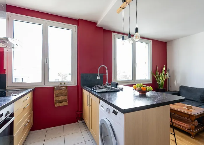 Le St Jacques 360 - Calme - Wifi Fibre Tres Debit - Lumineux - Proche Gare Pirmil דירה